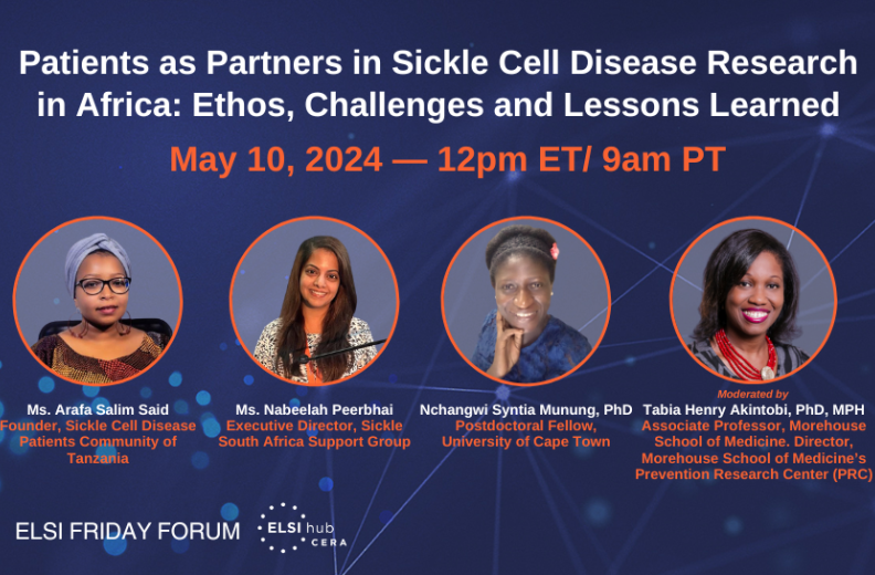 Patients as Partners in Sickle Cell Disease Research in Africa: Ethos, Challenges and Lessons Learned