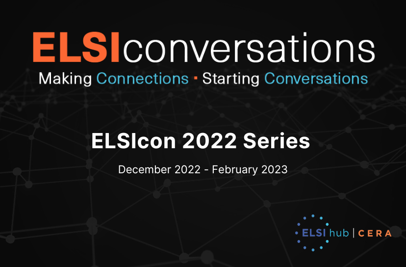 Info Graphic stating title of ELSIcon 2022 and that series runs from December 2022 - February 2023. 