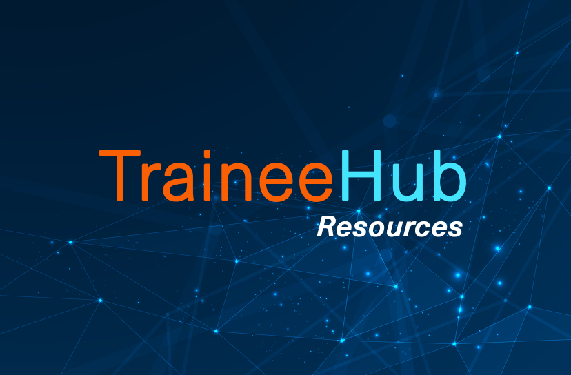 Title Graphic for TraineeHub Resources